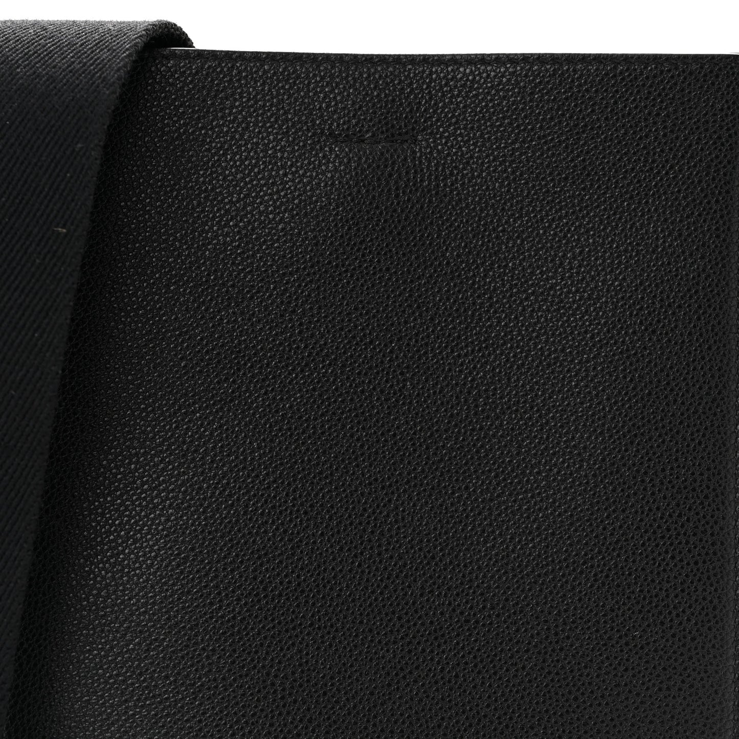 Soft Grained Calfskin Small Sangle Bucket Bag Black