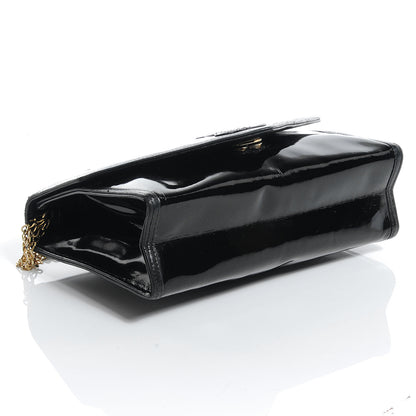 Chanel Patent Envelope Flap Bag Black 4 of 8