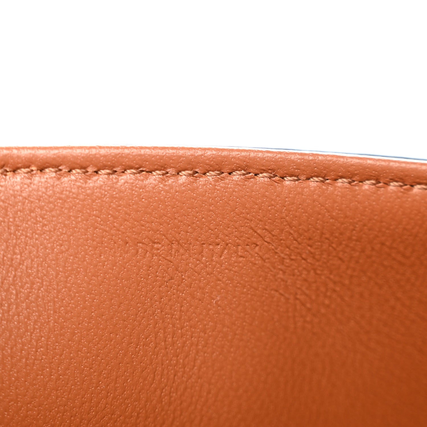 Celine Canvas Calfskin Triomphe Shoulder Bag Tan 7 of 12