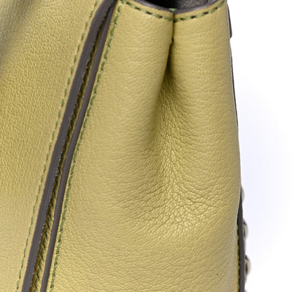Mulberry Glossy Goatskin Small Lily Flap Pistachio 16 of 22