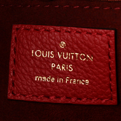 Louis Vuitton Calfskin Monogram Kimono Tote PM Cherry 7 of 11