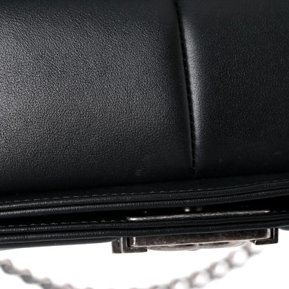 Chanel Calfskin Quilted Medium Boy Flap Black 14 of 14
