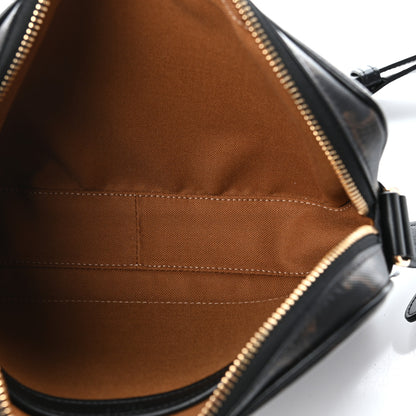 Celine Triomphe Canvas Medium Messenger Bag Black 5 of 9