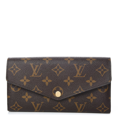 Louis Vuitton Monogram Sarah Wallet NM Fuchsia 1 of 8