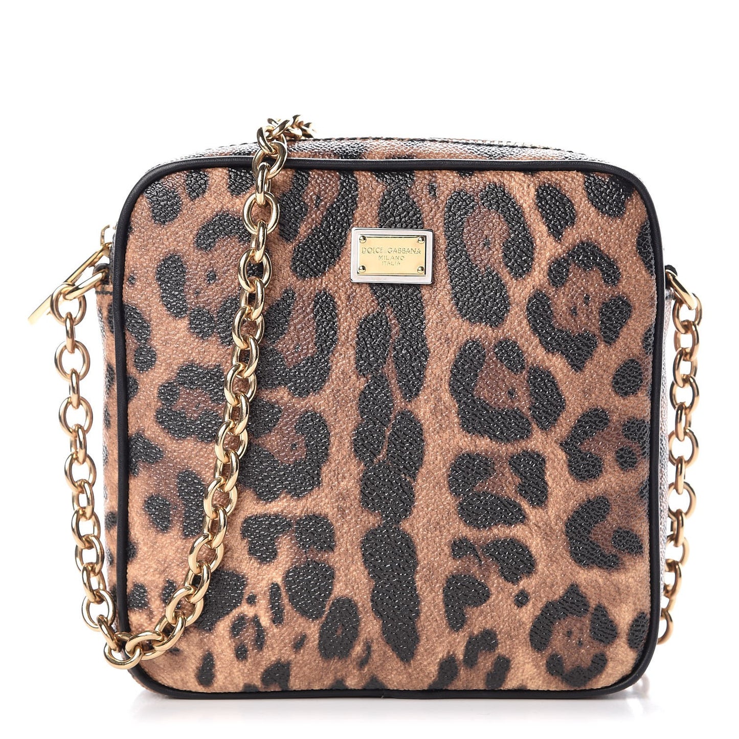 Dauphine Chain Crossbody Leopard