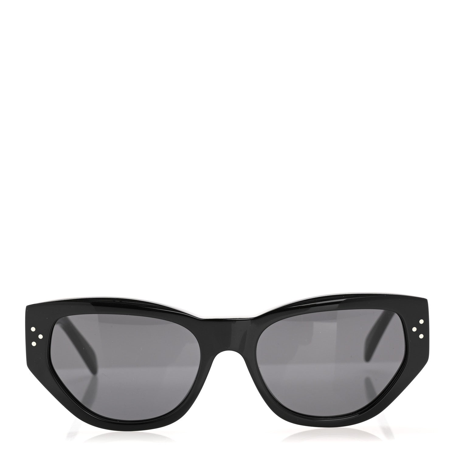 Celine Acetate Polarized Square Sunglasses CL40219I Black 2 of 7