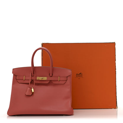 Hermes Epsom Birkin 35 Flamingo 11 of 11
