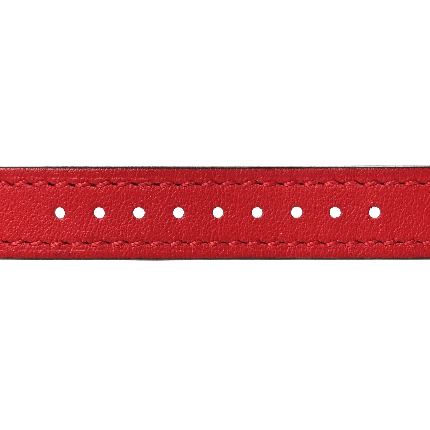 Hermes Swift 42mm Apple Watch Double Tour Strap Rouge Radieux 4 of 6