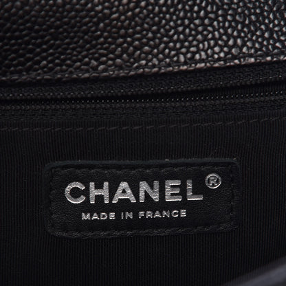 Chanel Caviar Quilted New Medium Boy Flap Black 6 of 10