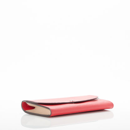 Louis Vuitton Epi Emilie Wallet Coquelicot 4 of 7