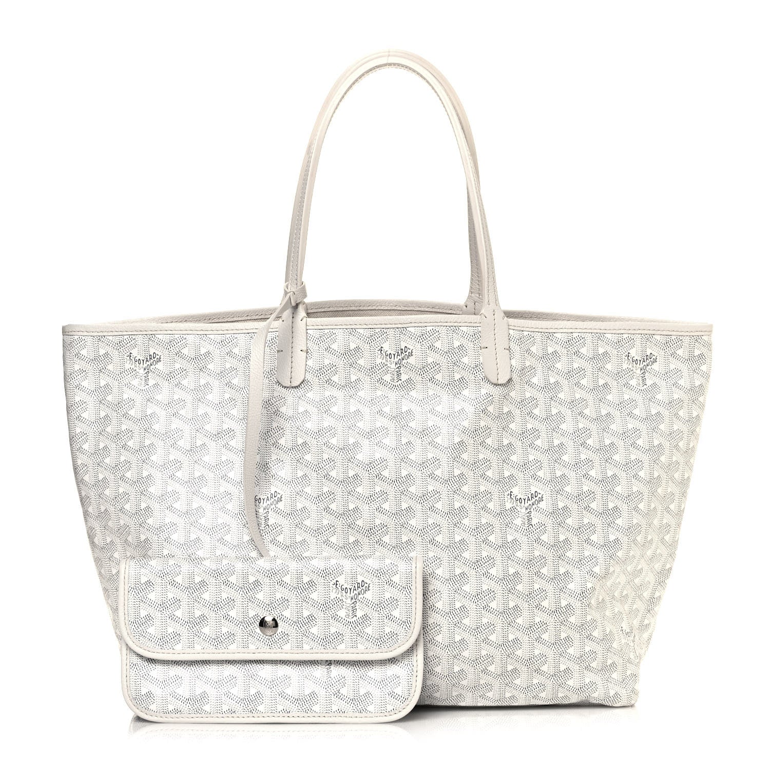 Goyard Goyardine Saint Louis PM White 1 of 10