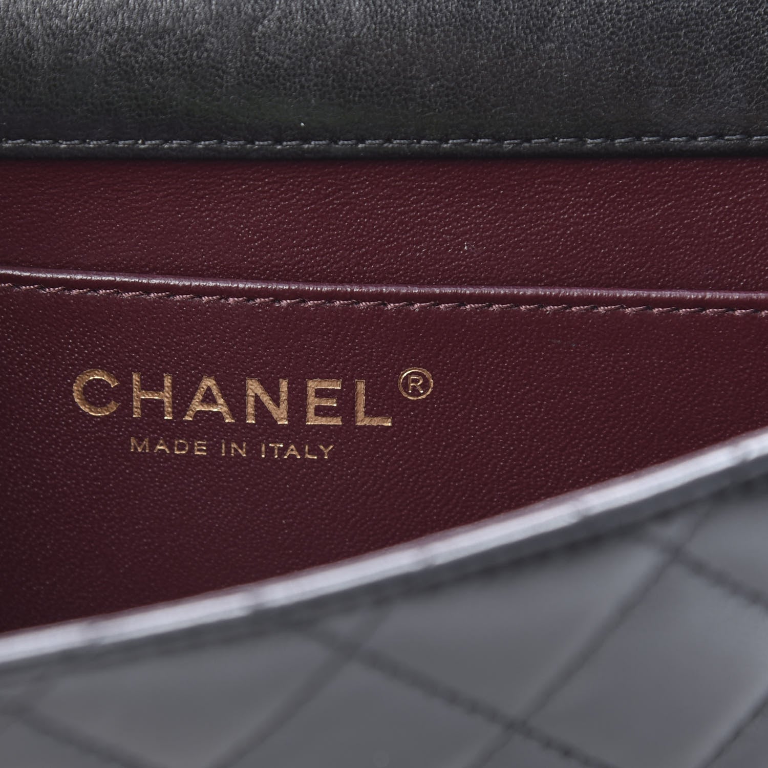 Chanel Lambskin Quilted Medium Crossing Times Flap Black 7 of 13