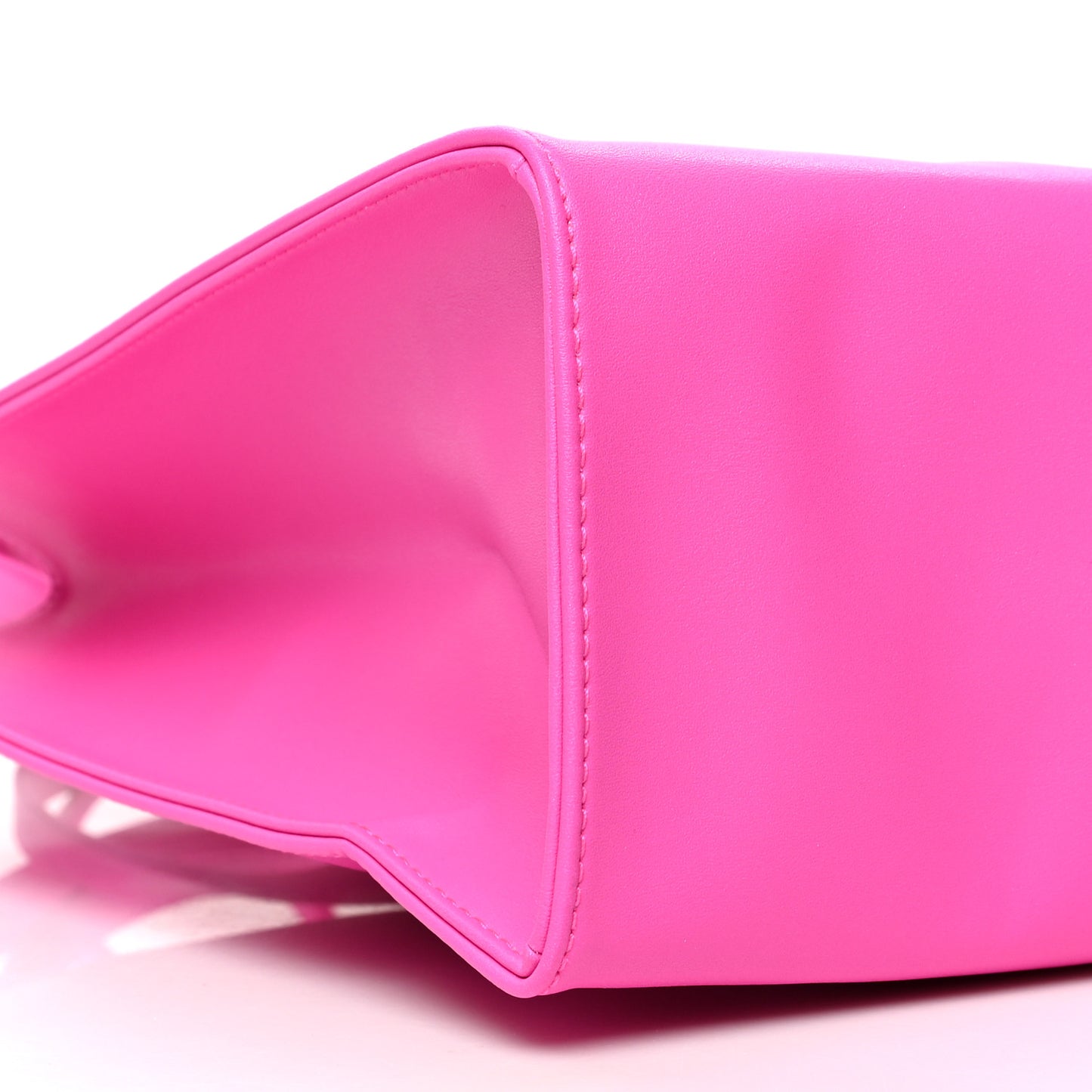 Vegan Leather Medium Shopping Bag Azalea