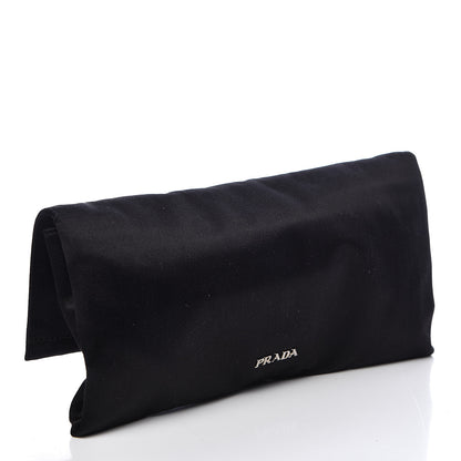 Prada Satin Crystal Clutch Black 3 of 10