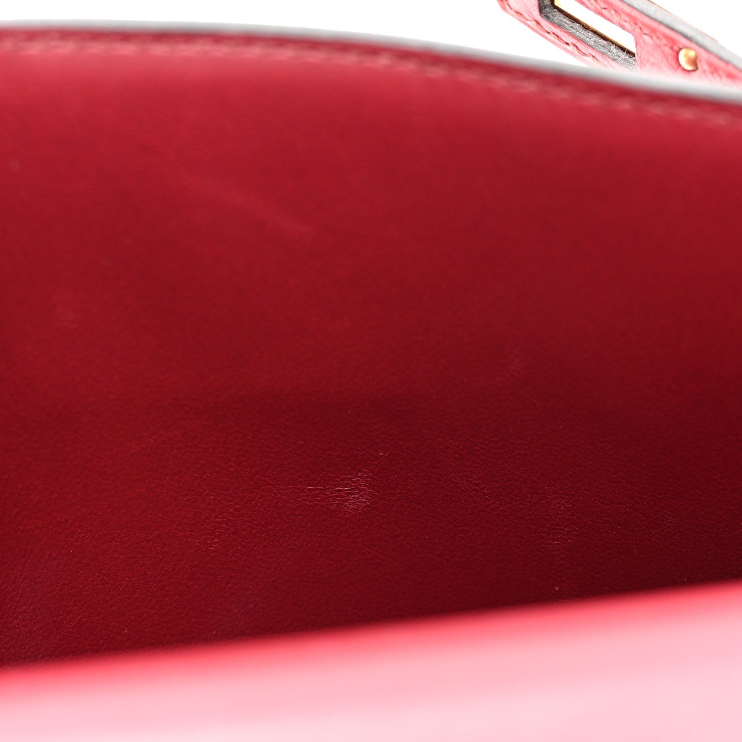 Hermes Epsom Mini Kelly Sellier 20 Rouge Grenat 12 of 13