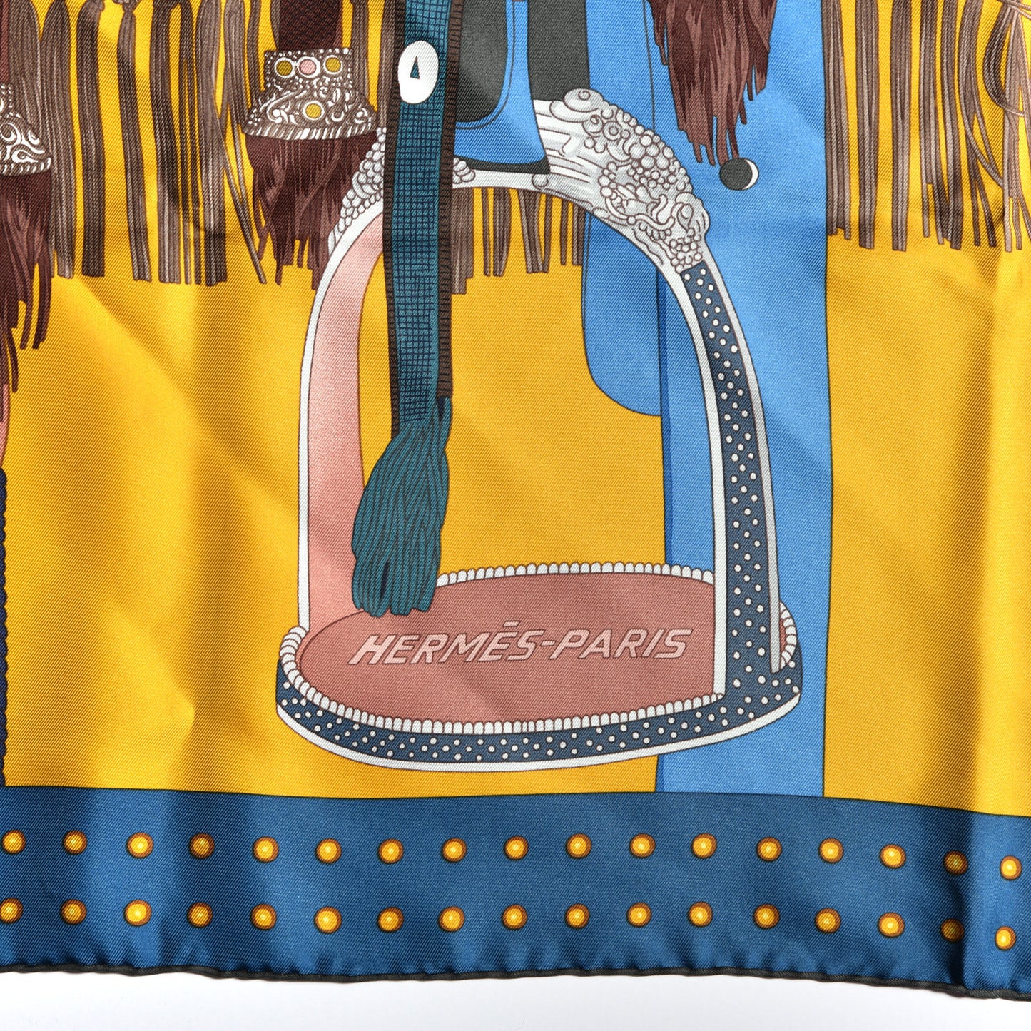 Silk Selle De Dignitaire Scarf 90