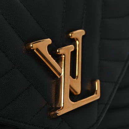Louis Vuitton Calfskin New Wave Chain PM Black 11 of 12