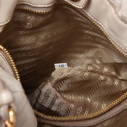 Prada Nappa Bow Tote White 9 of 9