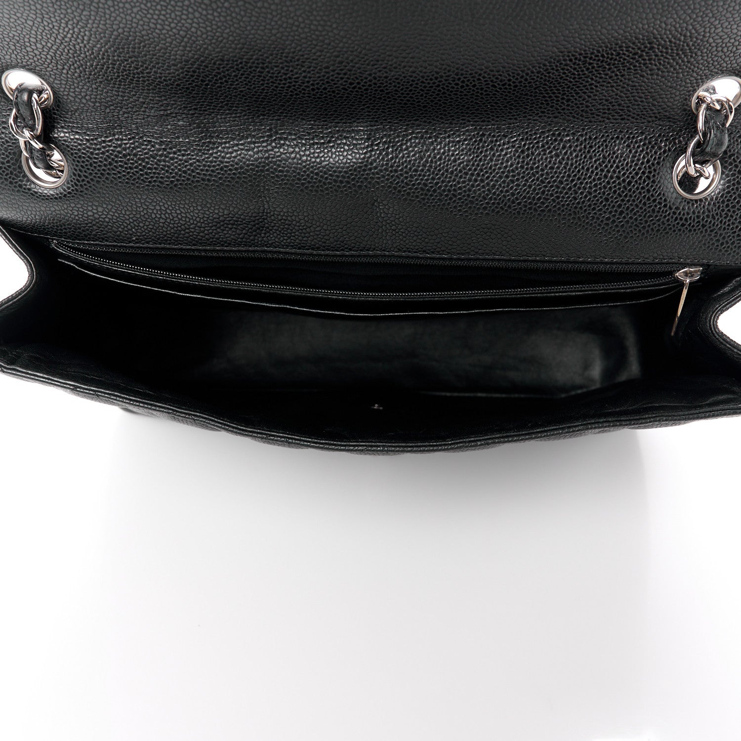 Chanel Caviar Quilted Maxi Single Flap Black 5 of 16