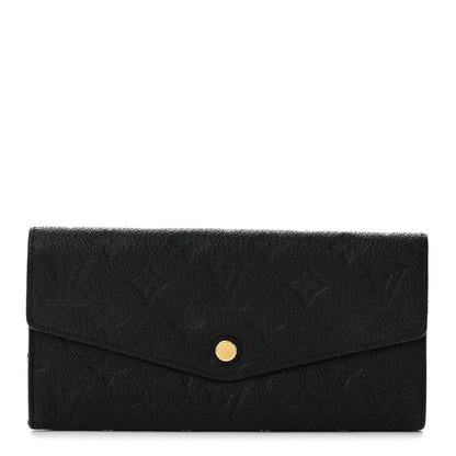 Louis Vuitton Empreinte Curieuse Wallet Black 1 of 9