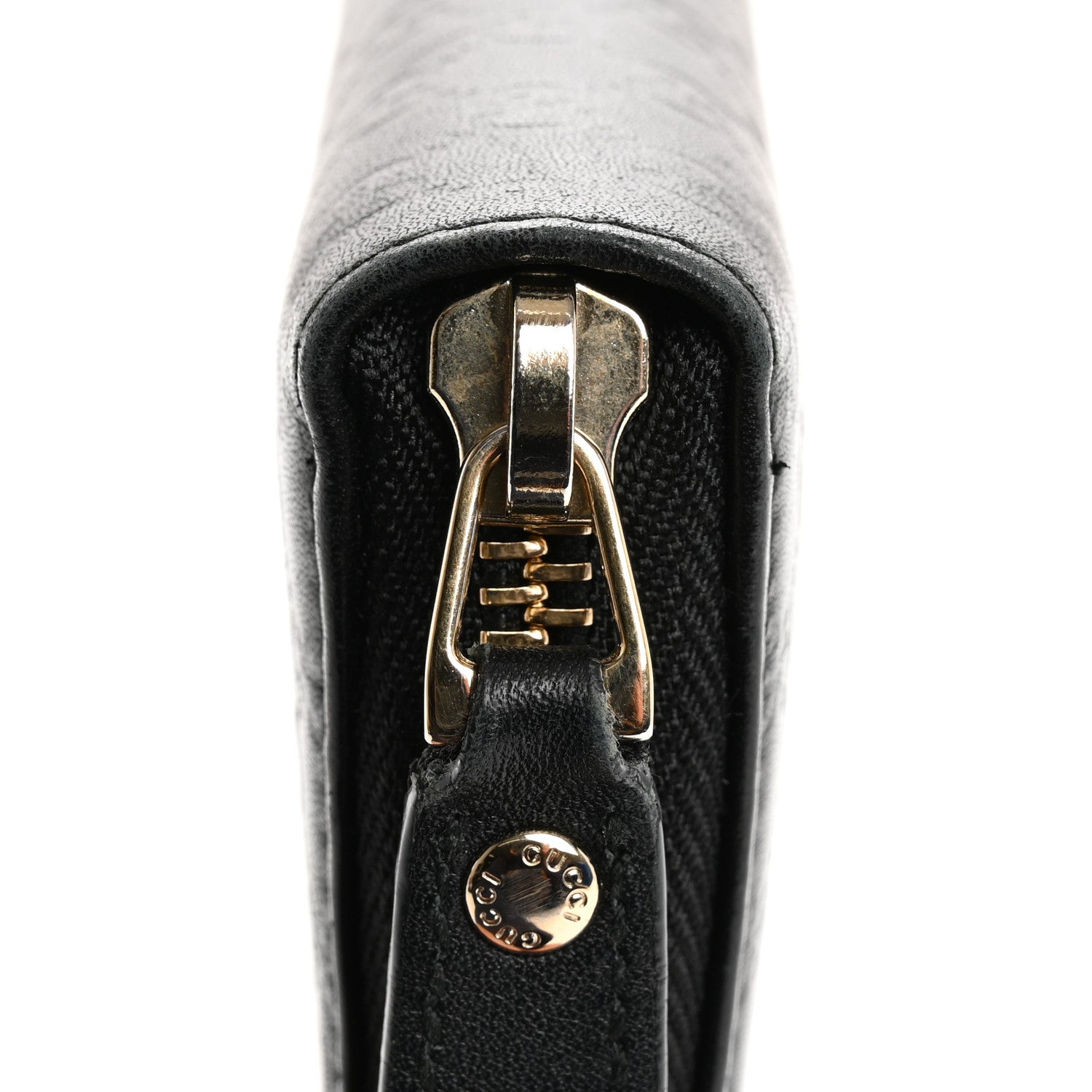 Gucci Microguccissima Zip Around Wallet Black 9 of 14