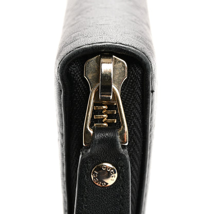 Gucci Microguccissima Zip Around Wallet Black 9 of 14