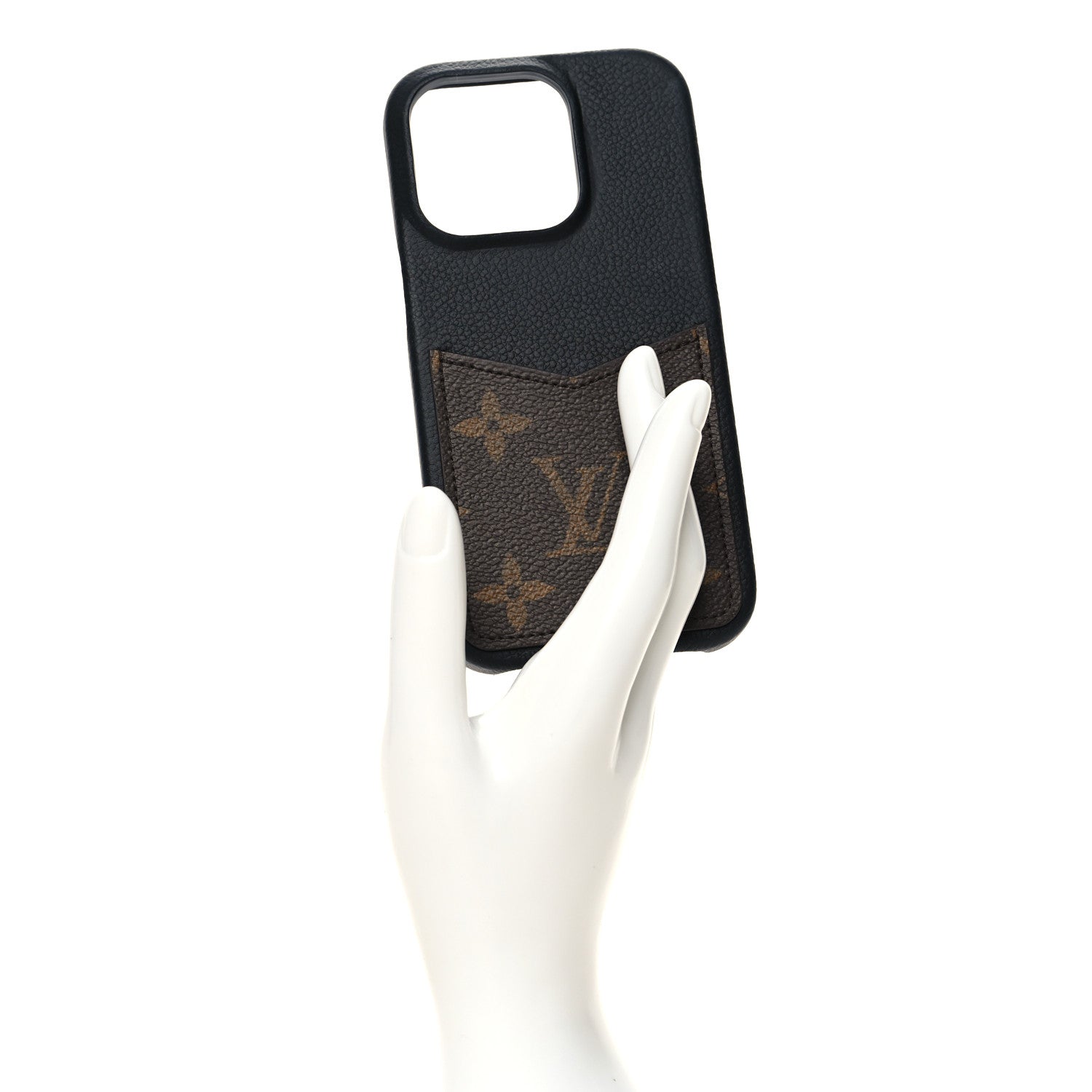 Louis Vuitton Monogram Pallas iPhone 14 Pro Bumper Black 2 of 11