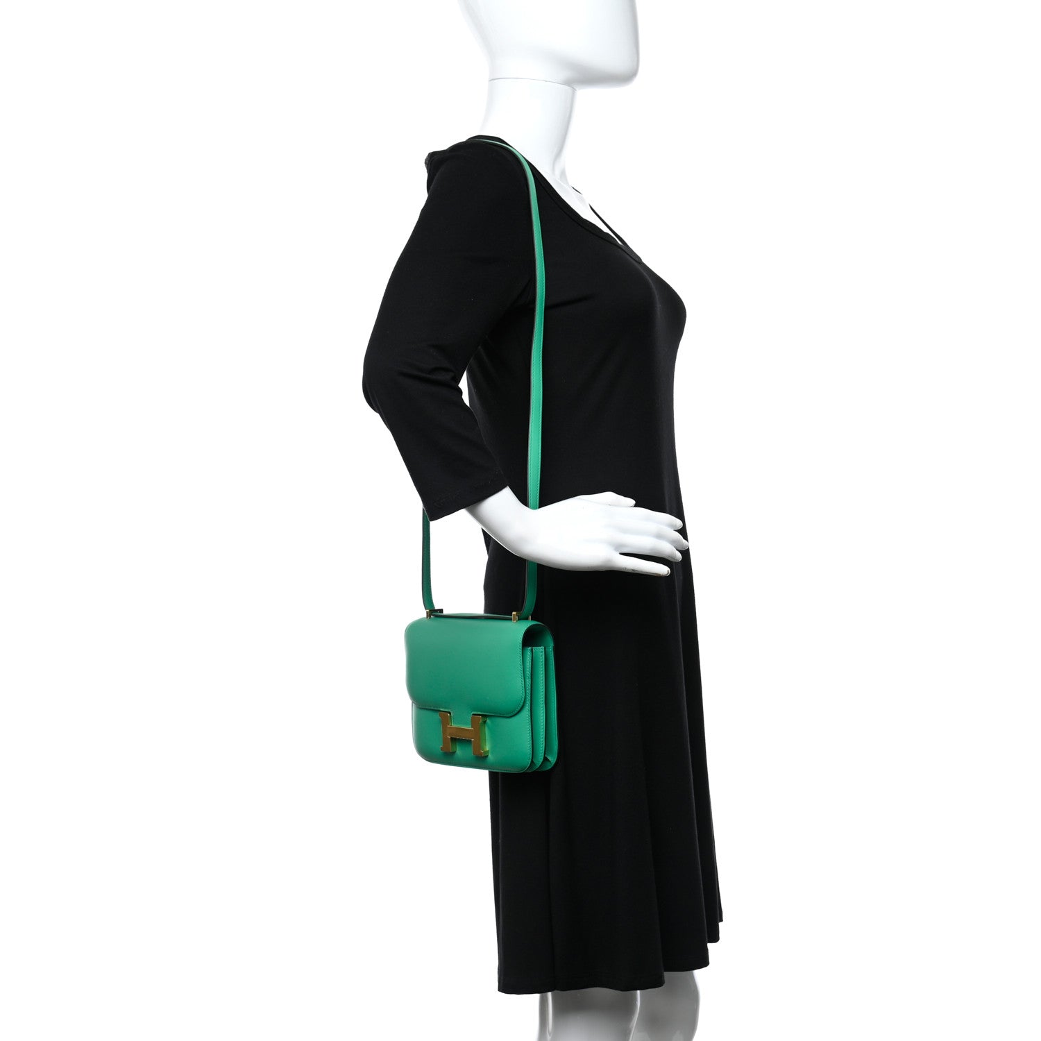 Hermes Swift Constance 18 Menthe 3 of 9