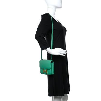 Hermes Swift Constance 18 Menthe 3 of 9