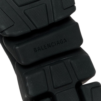 Balenciaga Technical 3D Recycled Knit Bi-Color Sole Mens Speed 2.0 Sneakers 44 Black White 6 of 9