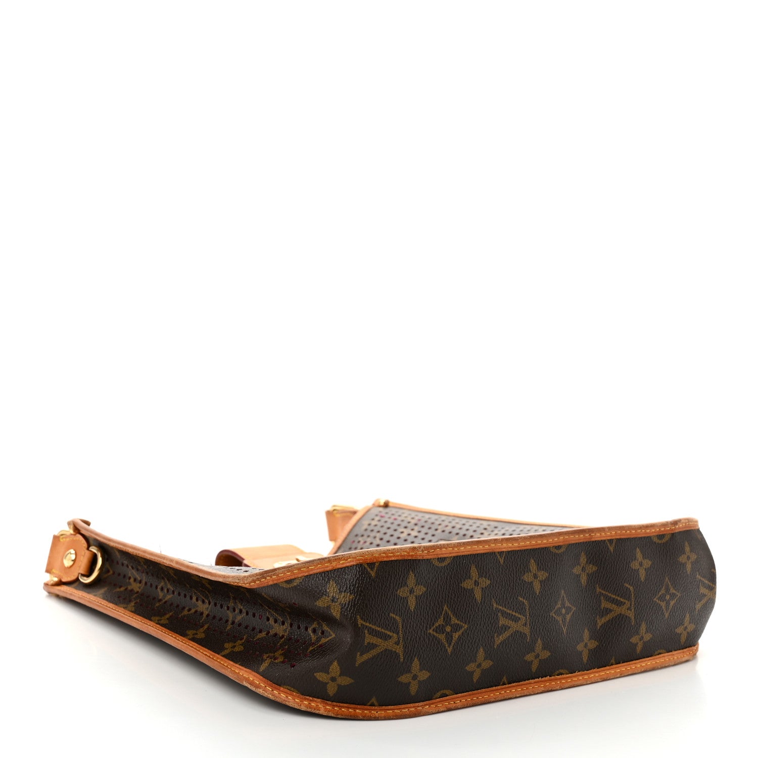 Louis Vuitton Monogram Perforated Musette Fuchsia 3 of 10