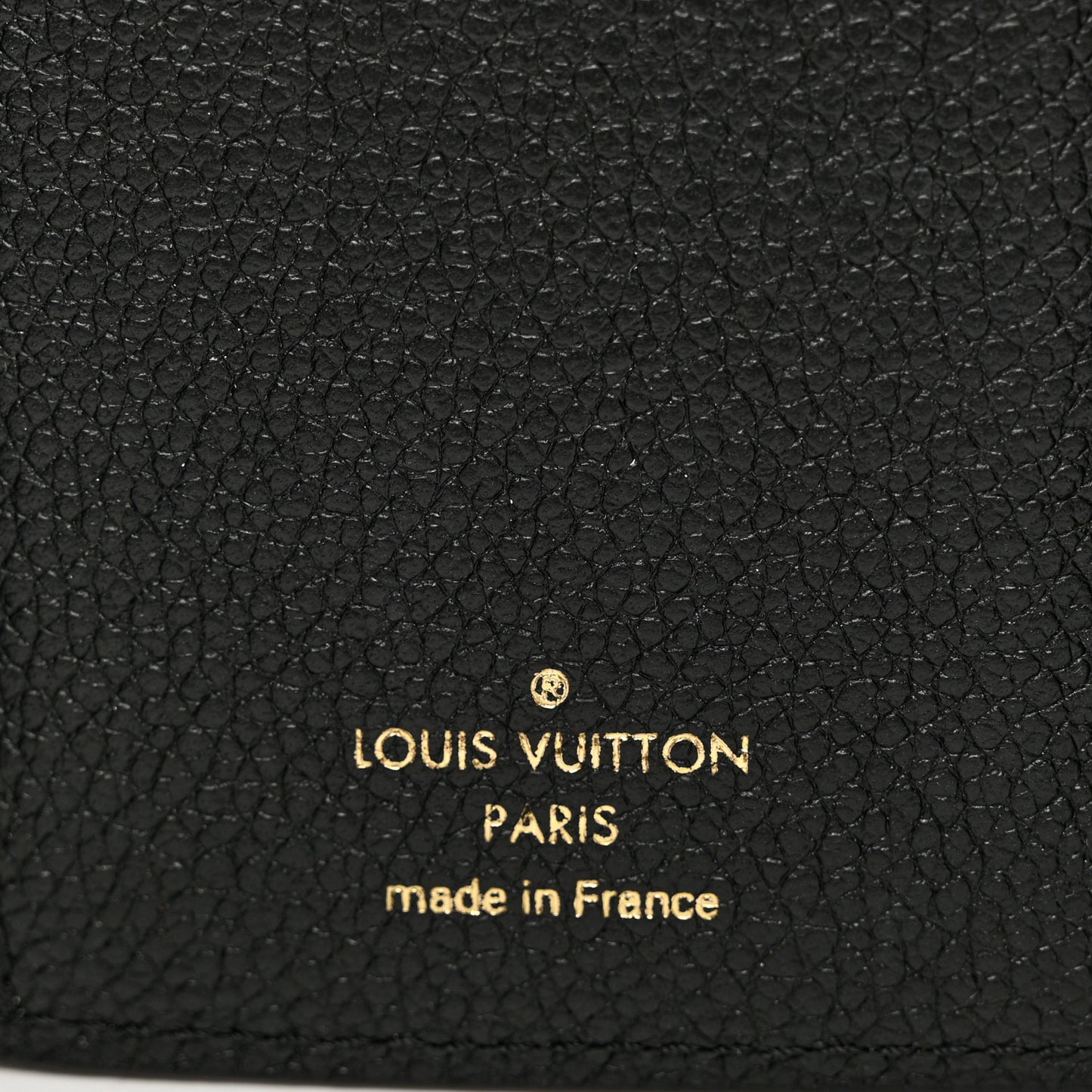 Empreinte Monogram Giant Victorine Wallet Black Beige