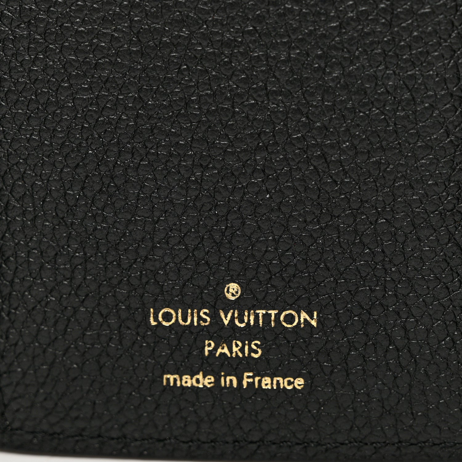 Louis Vuitton Empreinte Monogram Giant Victorine Wallet Black Beige 6 of 7