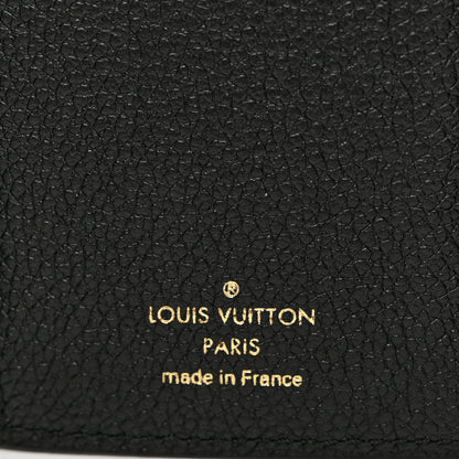 Louis Vuitton Empreinte Monogram Giant Victorine Wallet Black Beige 6 of 7