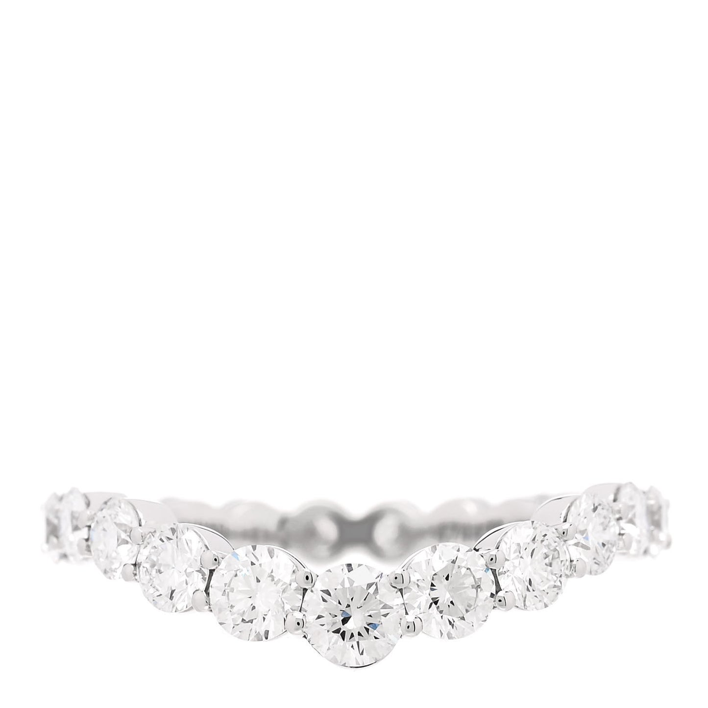 Platinum Diamond Truly Wedding Band Ring 50 5.5