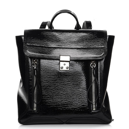 3.1 Phillip Lim 3.1 Patent Pashli Backpack Black 1 of 10