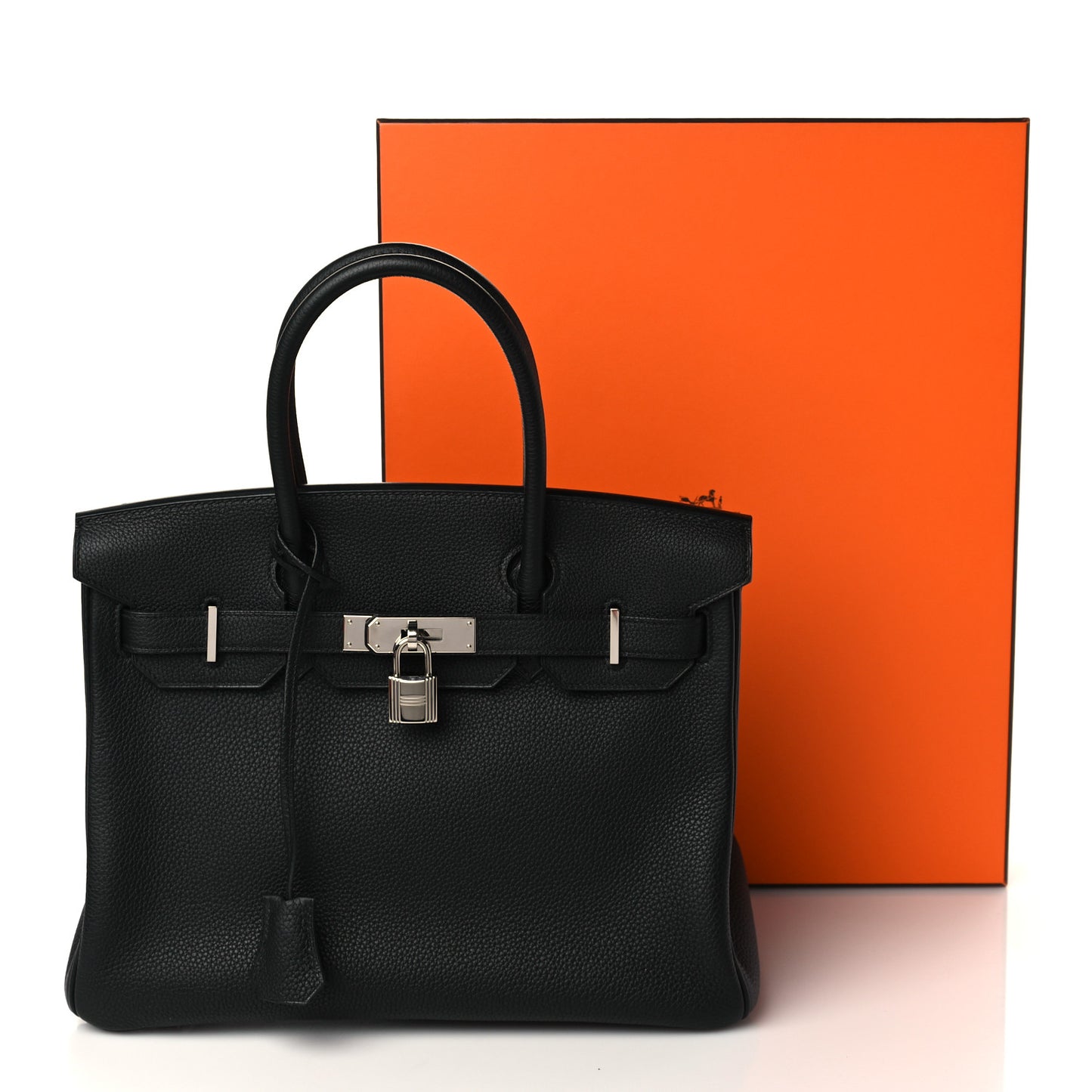 Togo Horseshoe Birkin 30 Black