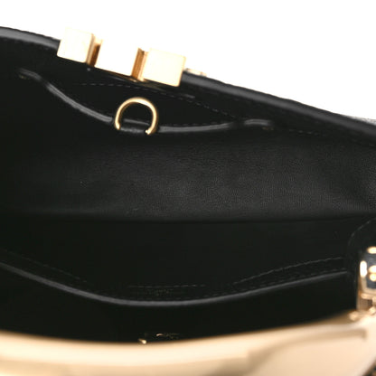 Louis Vuitton Taurillon Matte Brushed Metal Handle Capucines BB Black 5 of 8