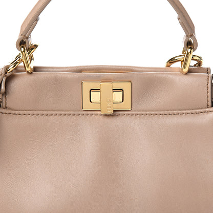Fendi Nappa Mini Peekaboo Iconic Satchel Ratmusquet 11 of 11