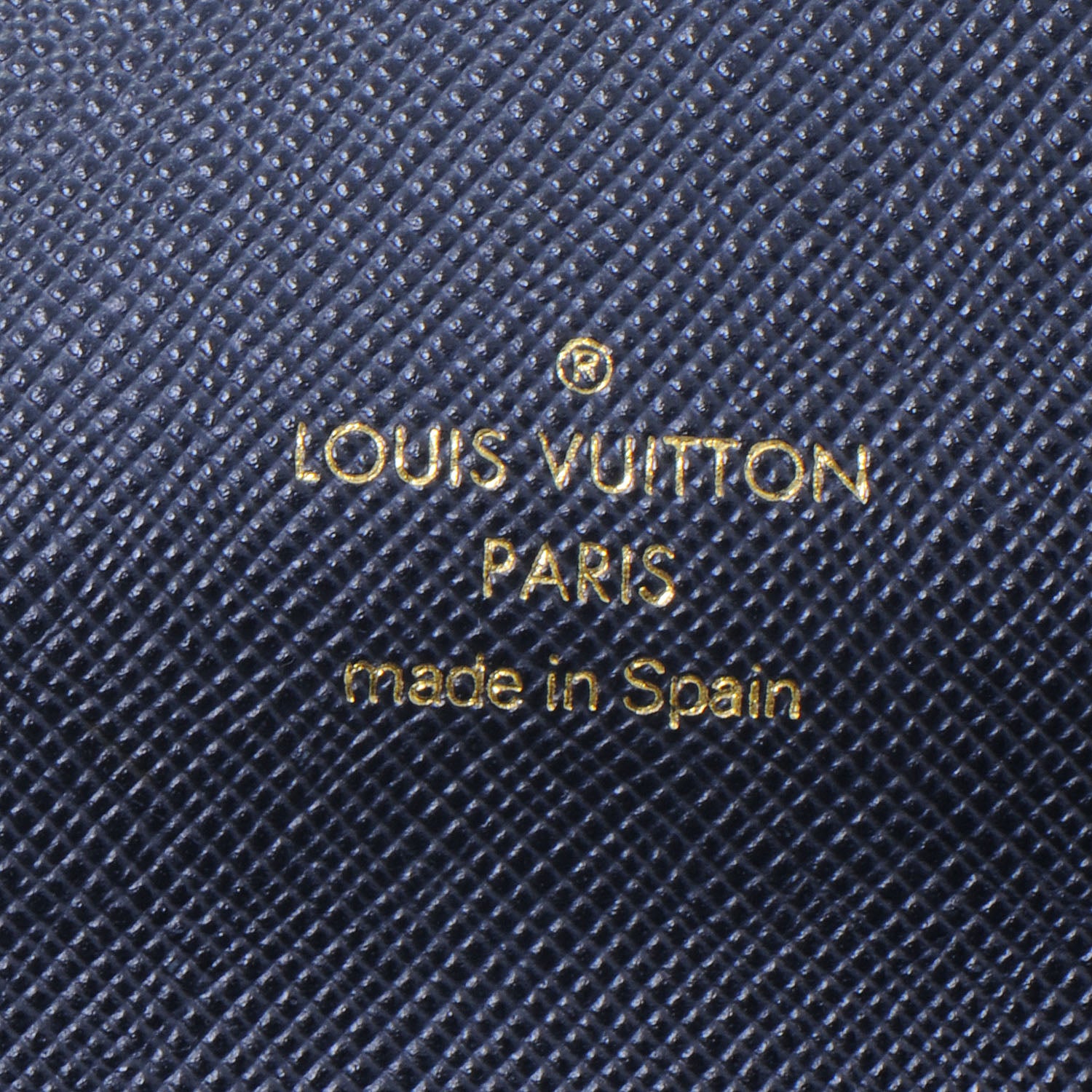 Louis Vuitton Mini Monogram Porte Tresor International Wallet Blue 5 of 7