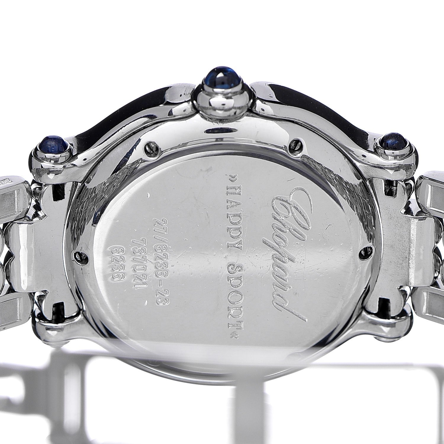 Chopard Stainless Steel 7 Diamond 32mm Happy Sport Quartz Watch 5 of 6