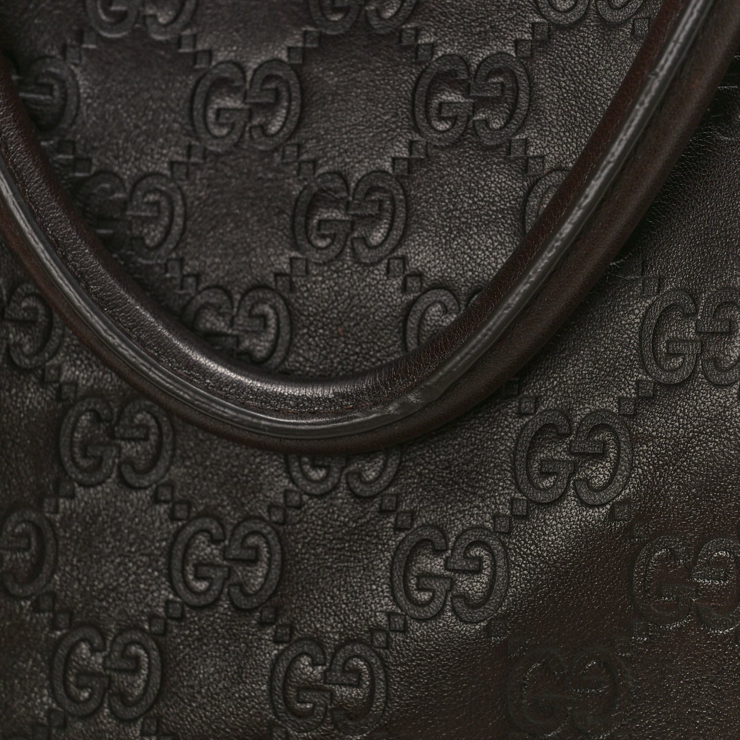 Guccissima Medium Sukey Tote Brown