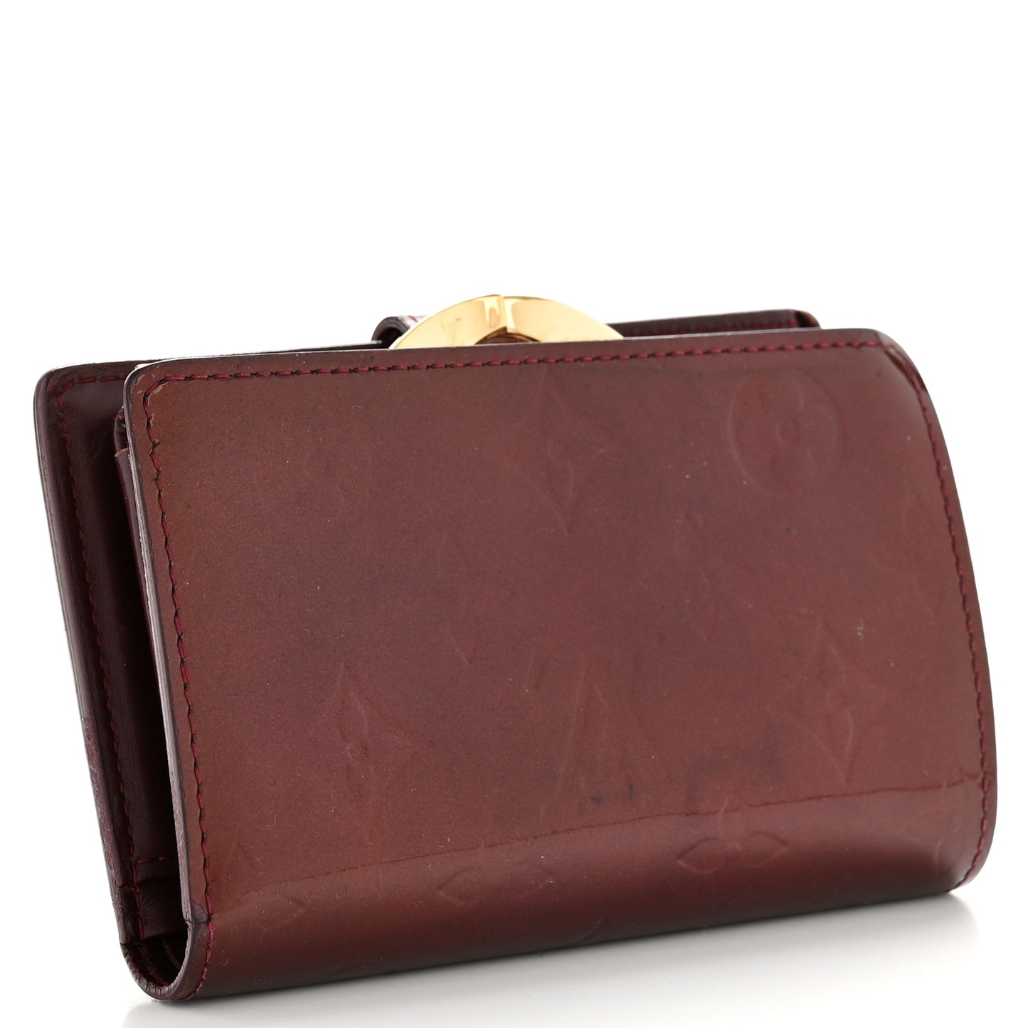 Vernis French Purse Wallet Amarante