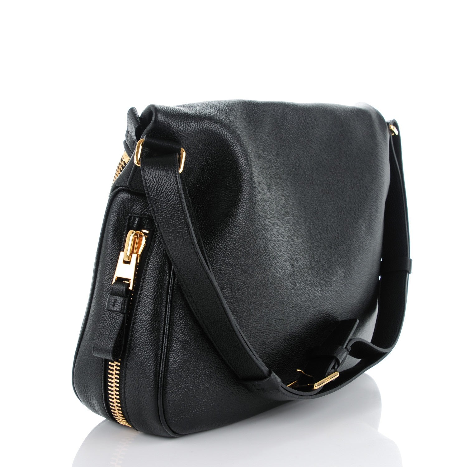 Tom Ford Pebbled Calfskin Large Jennifer Black 3 of 7