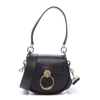 Chloe Calfskin Small Tess Bag Black 1 of 11
