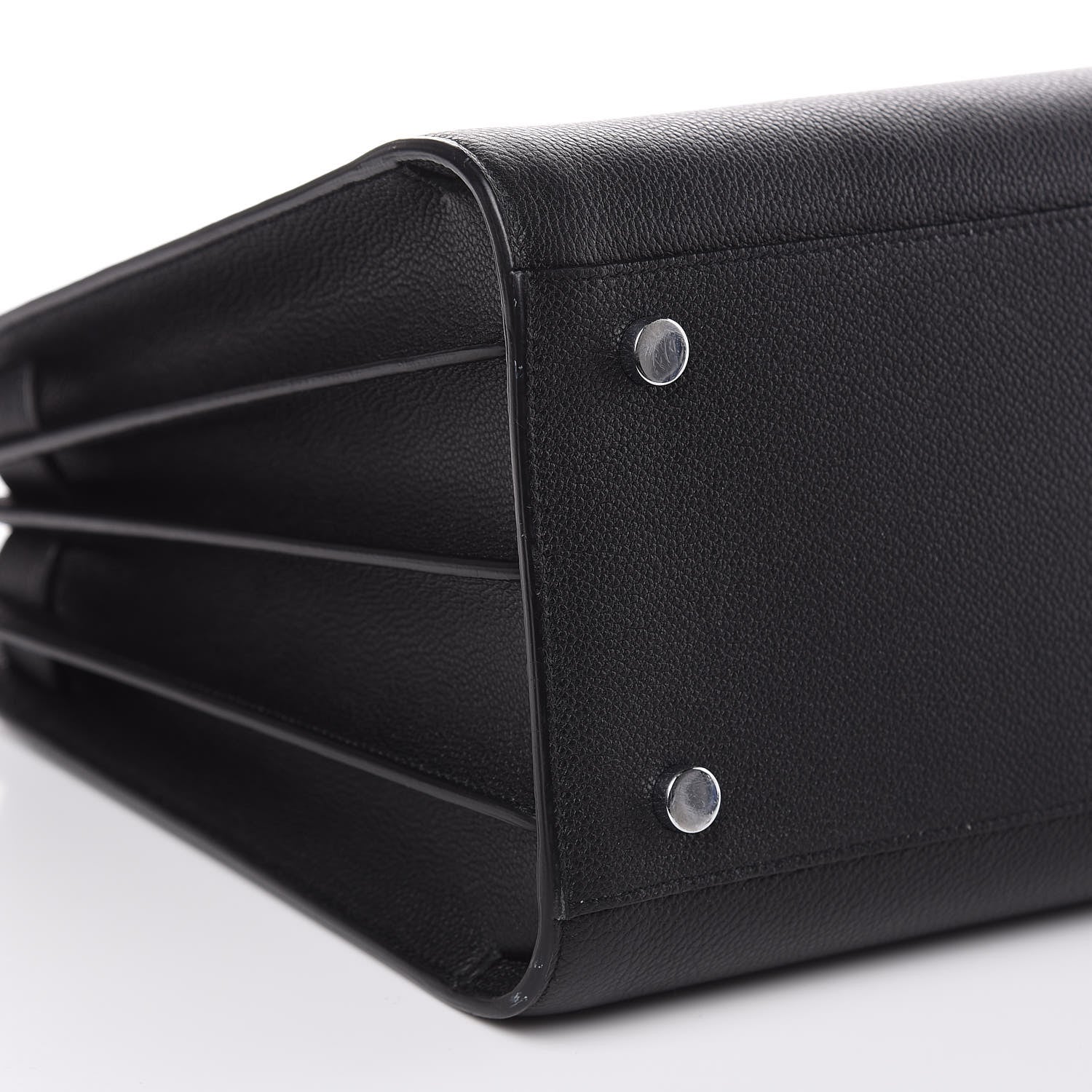 Saint Laurent Grained Calfskin Small Sac De Jour Black 8 of 10