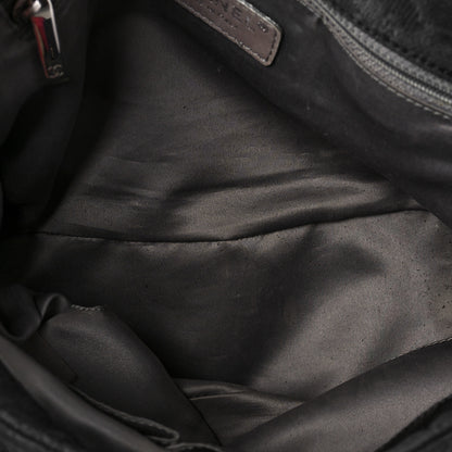 Chanel Crinkled Coated Canvas Quilted Flap Black 5 of 8