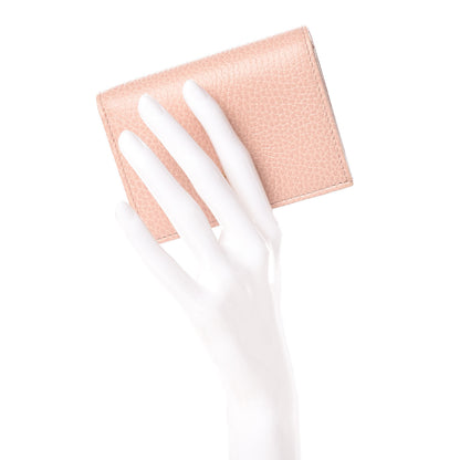 Gucci Dollar Calfskin GG Marmont Card Case Perfect Pink 2 of 8