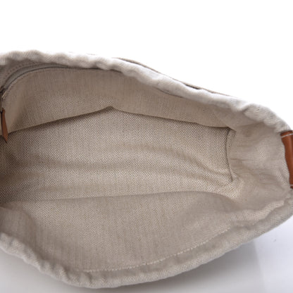Hermes Canvas Barenia Fourbi 25 MM Pouch Naturel Fauve 5 of 10