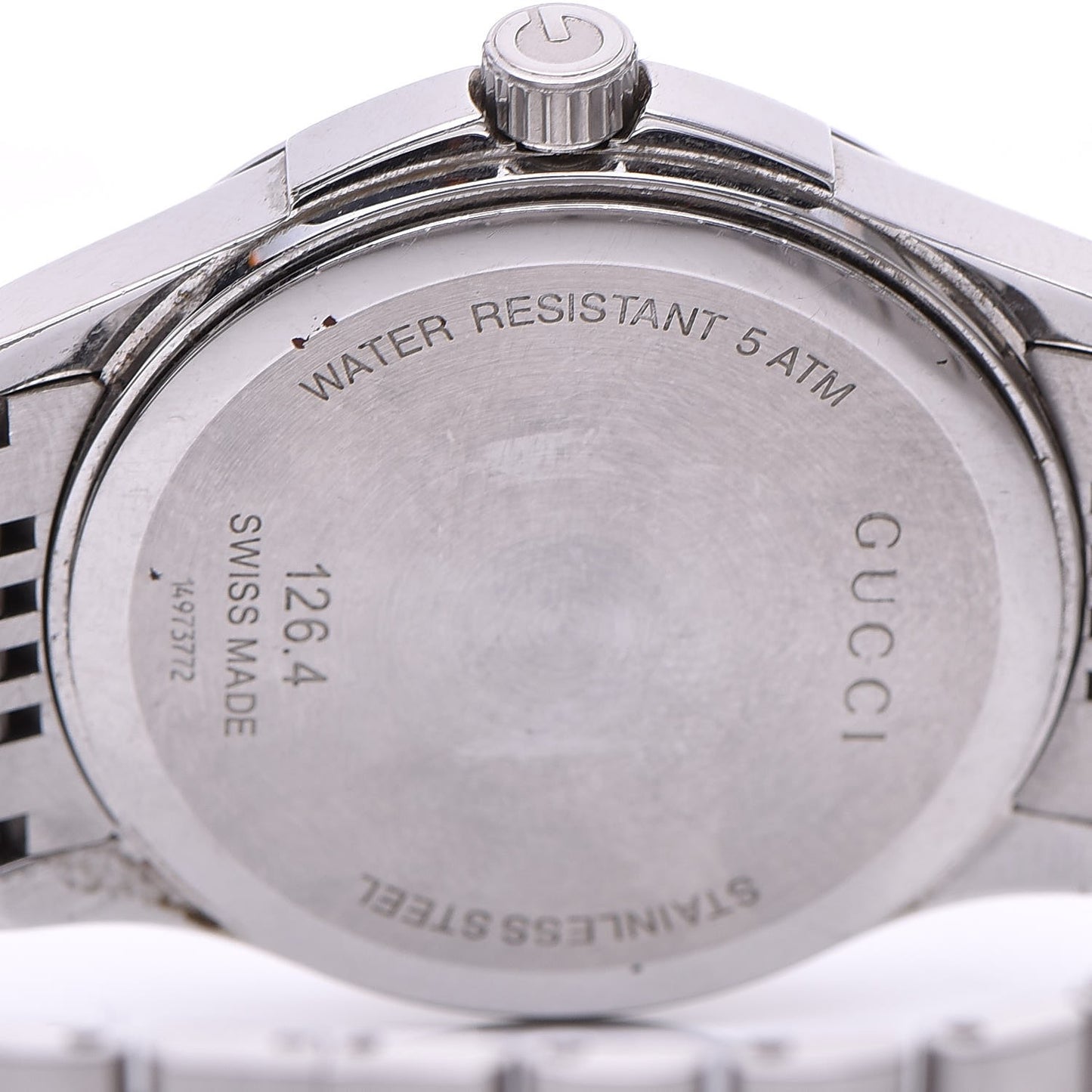 Stainless Steel 38mm G-Timeless Quartz Watch Black